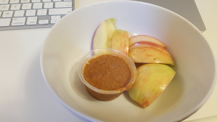 apples and almond butter